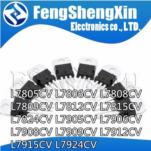 10pcs/lot New L7912CV TO-220 Voltage Regulator L7912 7912 LM7912 MC7912