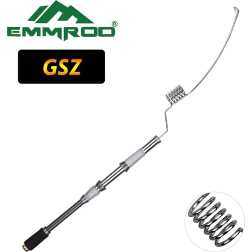 NEW EMMROD Lengthened Spinning Rods Packer Rod Compact Fishing Pole Spin Rod Stainless Portable Ice Fishing rod Boat Raft RodGSZ