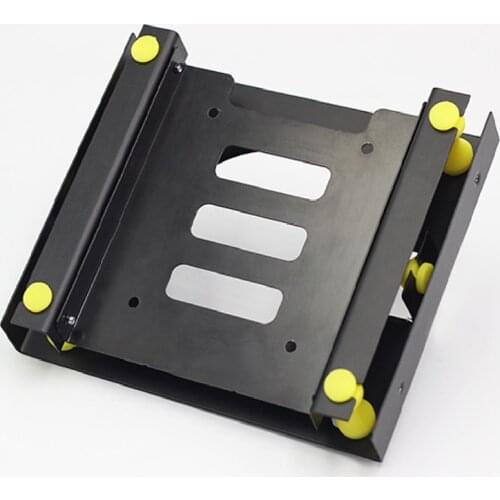 3.5 SATA hard disk 5.25 Bay HDD hard disk shock absorber bracket converter installation kit w/w equipped with 8cm cooling fan