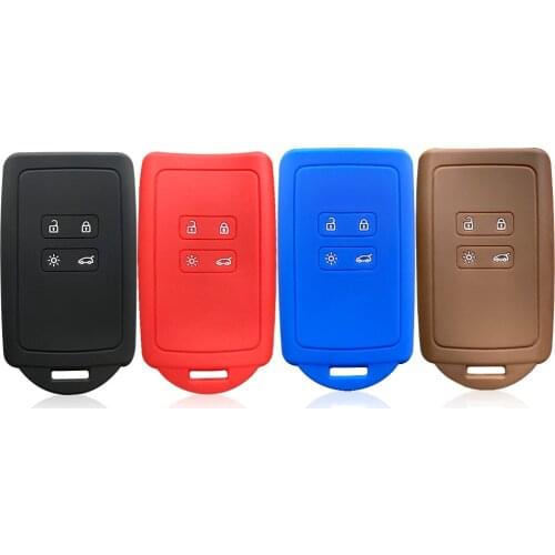 4 Button Remote Control Shell Holder Key Case for Renault Captur Clio Megane Espace Zoe Kadjar Arkana Arcan Auto Accessories Fob