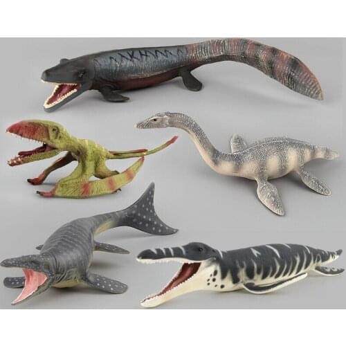 Ancient Creatures Simulation Dinosaur Mosasaurus Plesiosaurus Model Action Figure Kids Educational Toys