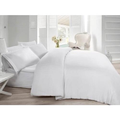 Cottonbox Classic Gülbin Double Personality Duvet cover set White