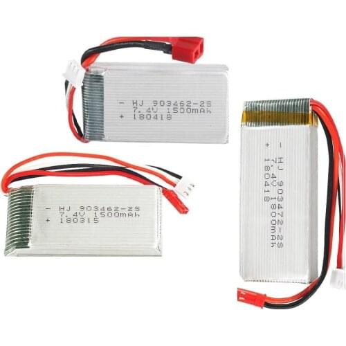 7.4V 1500mah 1800mAh Lipo Battery For WLtoys V913 L959 L969 L979 L202 L212 Remote control cars HQ955 RC boat 2S 7.4 V
