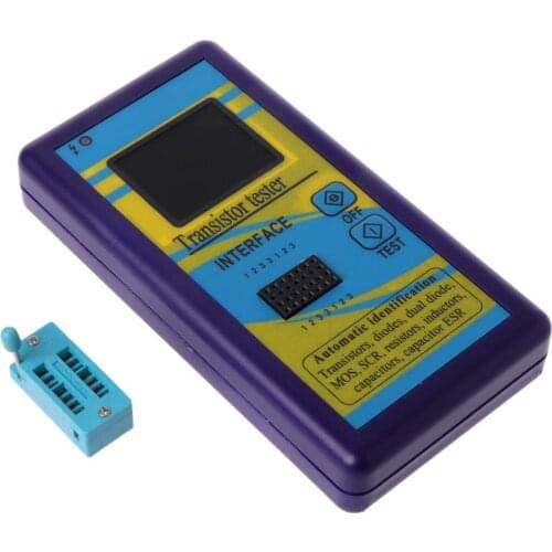 M328 Multi-Purpose Transistor Tester Diode Resistor ESR Capacitance LCR Meter