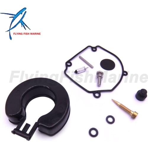 Outboard Engine 6H1-W0093-00 6H1-W0093-01 Carburetor Repair Kit for Yamaha Boat Motor 75HP 80HP 90HP, Sierra 18-7291