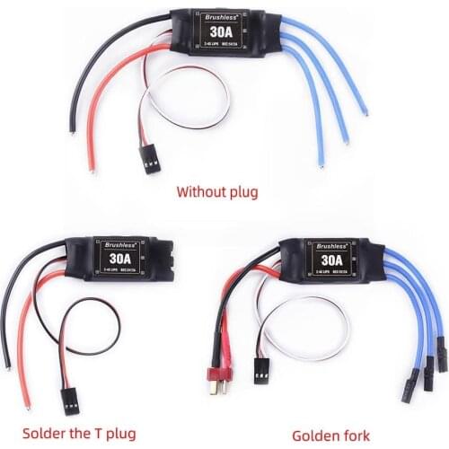 C Motor for RC Airplane Helicopter Aircraft Speed Controller 2-4S ESC Brushless Motor Speed Controller RC