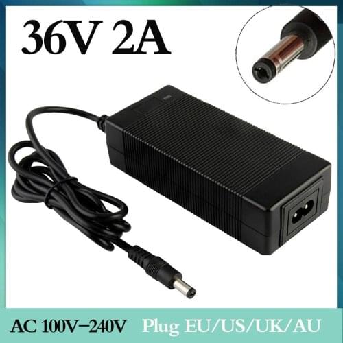 36V 2A lead acid charger electric scooter e-bike charger lead acid battery