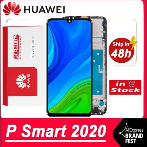 100% Tested 6.1'' IPS Display For Huawei P Smart 2020 LCD Touch Screen Digitizer Assembly For P Smart 2020 POT-LX1A LCD Display