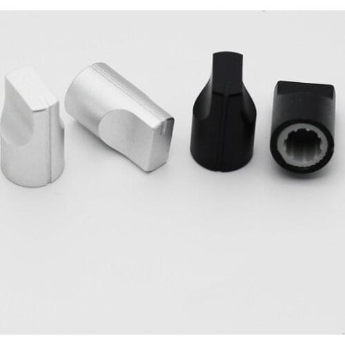 Audio Amplifier Multi-coal Sound Box Tuning Button Diameter 10mm Height 17mm Solid Aluminum Potentiometer Knob