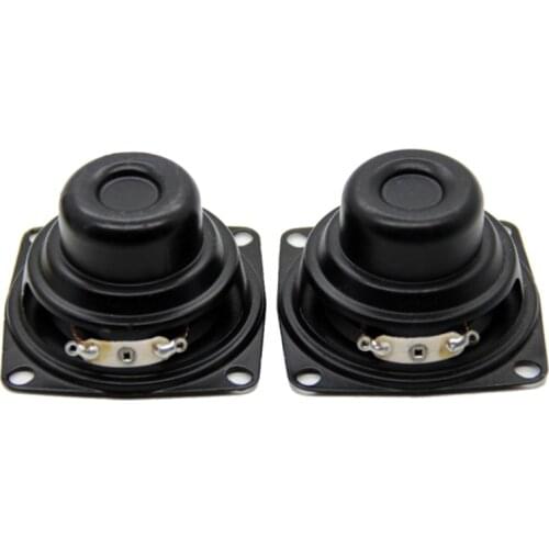 1 Pair 53mm 2 inch Inside Magnetic Speaker 4 Ohm 10W Bass Multimedia Speaker Small Speakers