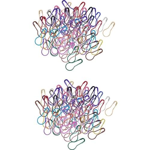 1000 Pieces Metal Gourd Safety Pins Calabash Pins Bulb Pins Gourd Hooks for Knitting Locking Crafting Marking