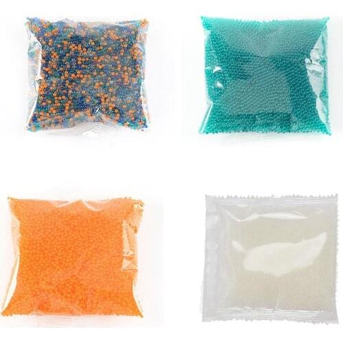 10000 Per Pack Gel Ball Blaster Refill Ammo Water Beads Crystal Flower Mud Water Baby Electric Burst Toy Accessories For Kids