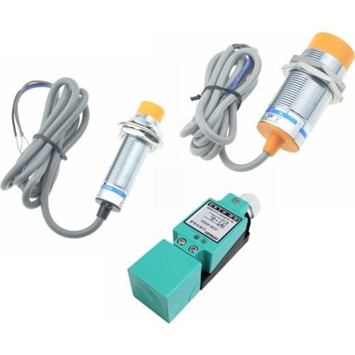 Analog Linear Displacement Proximity Sensor Switch M18 M30 NO 8mm 13mm Detect Distance 15-30VDC Input Linear Motion Sensor