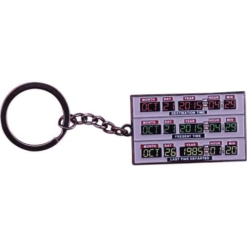 Time Circuits Keychain Back to the Future! Where do you see yourself in 5 years time