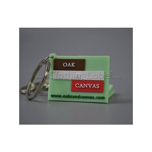 Key holder, key ring, PVC labels, logo double side embossed, low MOQ, high quality