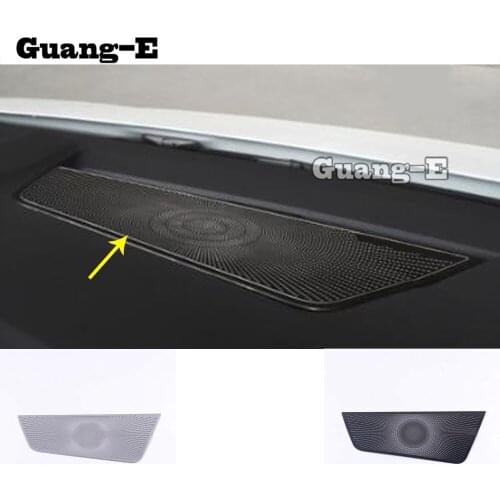 For VW Volkswagen Golf8 Golf 8 2019 2020 2021 Car Sticker Audio Speak Sound Inner Front Dashboard Trim Upper Ring Circle 1pcs