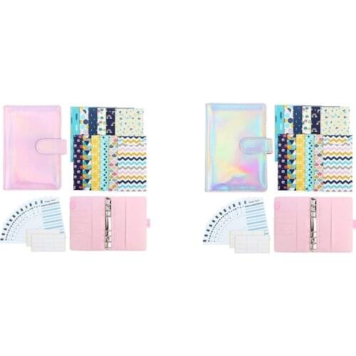 PU Leather Budget Planning Manager System Binder Cash Envelopes for Budget Envelopes for Billing Notepads