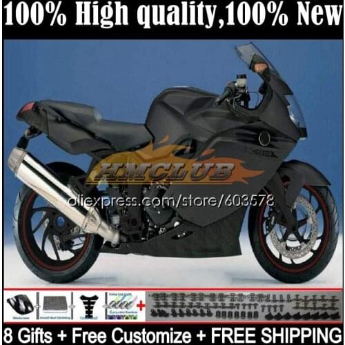 Body For BMW K 1200 S 1200S K1200S 05 06 07 08 09 10 47CL.8 K1200 S K-1200S 2005 2006 2007 2008 2009 2010 Fairing Matte black