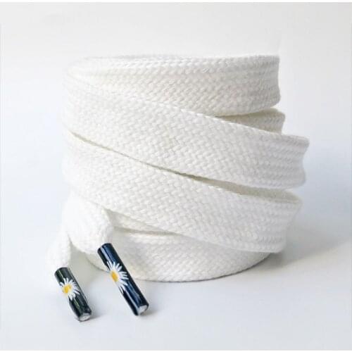 KPOP G-DRAGON Shoelace PEACEMINUSONE Canvas Shoes Little Daisy For Men And Women Decoration