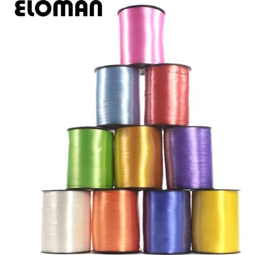 500 Yard 5mm Balloons Laser Curling Ribbon Birthday Party Wedding Decoration Toys Gift Balloon Strings Event Party Supplies