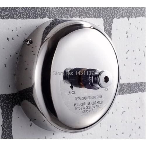 Hot Retractable Indoor Clothes Wall Hanger Magic Drying Rack Balcony Bathroom Invisible Clothesline