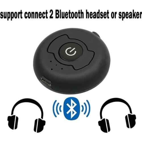 Multi-point Wireless Bluetooth Transmitter Audio Music Stereo Dongle Adapter For TV PC DVD MP3 Bluetooth 4.0