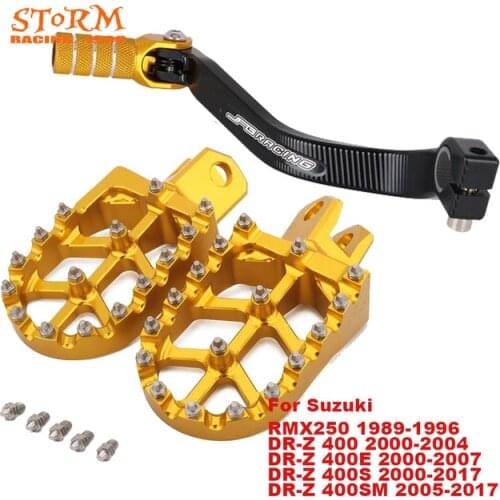 Motocycle CNC Aluminum Gear Shift Lever Shifter Pedal For SUZUKI DRZ400 S/SM-E DRZ 400 2000-2019 RMX250 RMX 250 1989-1998