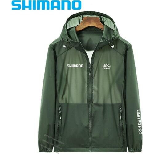 2021 Summer New Men Fishing Clothing Cycling Jacket Ultra-Thin Breathable Fishing Jacket Mens Sunscreen Clothes Sun Protection