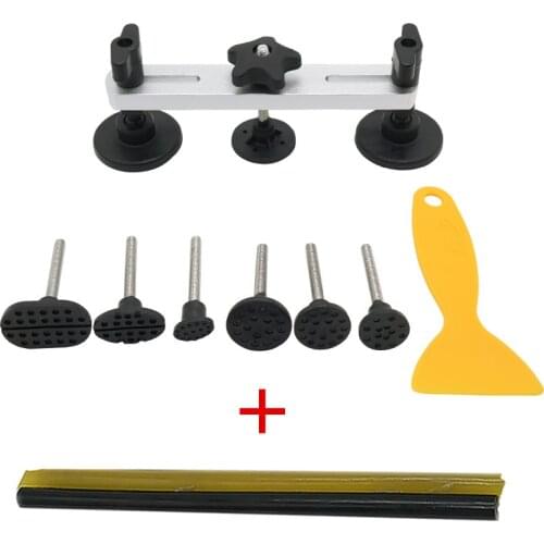 PDR Tools Set Paintless Dent Removal Car Body Repair Kit Pulling Bridge Dent Puller Adhesive Glue Removal