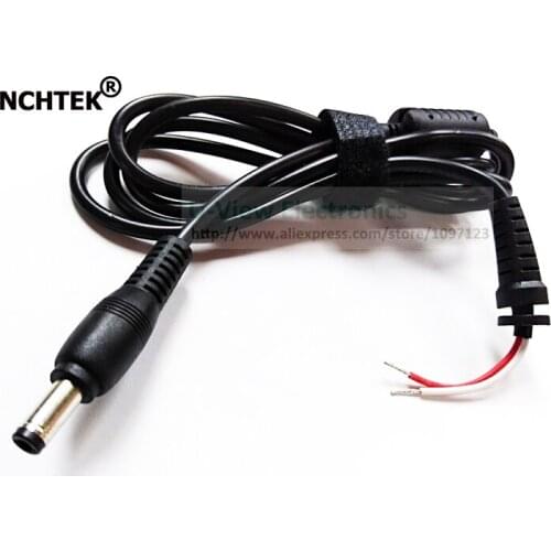 NCHTEK DC Power Cable 5.5x2.5mm 5.5/2.5 DC Power Plug With Magnetic Ring Filter About 1.2M/Free Shipping/1PCS