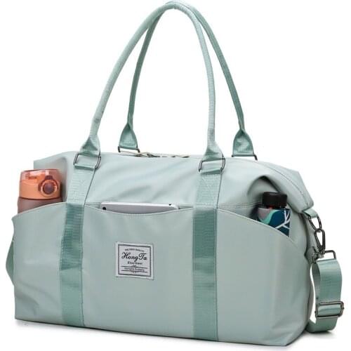 Nylon Waterproof Fashion Sport Bags For Women 2022 Shoulder Messenger Bag Weekend Handbag Sac Femme Large Capacity Travel Bag