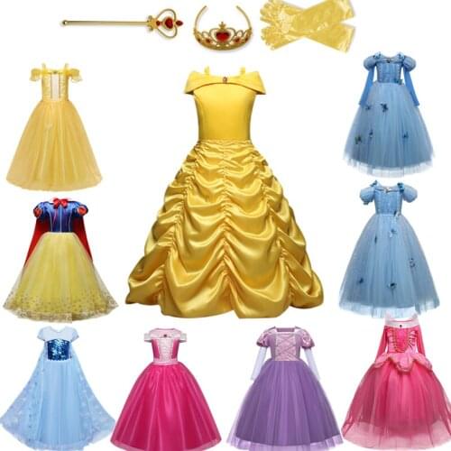 Bridesmaid Prom Gown Summer dresses Wedding Dress girls clothes Kids Evening Communion Dress children dresses prom dress