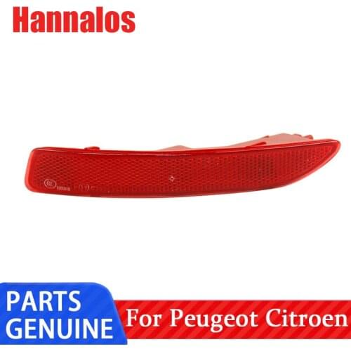 Suitable for Citroen Triumph 4S rear bumper reflector reflector rear bumper retro reflector rear fog lamp fake lamp