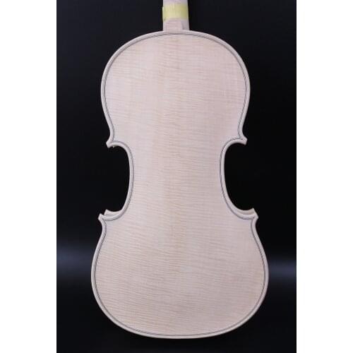 4/4 Full Size Violin , Flame Maple Spruce wood top. One piece wood made. 3134