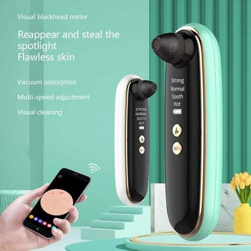 Visualization Blackhead Remover Electric Acne Nose Face Vacuum Cleaner Pore Skin Care Tool Deep Facial Cleansing Suction Machine