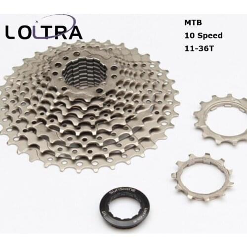 Sunshine 11-36T 10 Speed 10s Wide Ratio MTB Mountain Bike Bicycle Cassette Sprockets