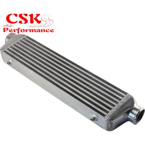 Universal Bar&Plate Front Mount Intercooler 550*140*64 FMIC 2.5" In/Outlet Black