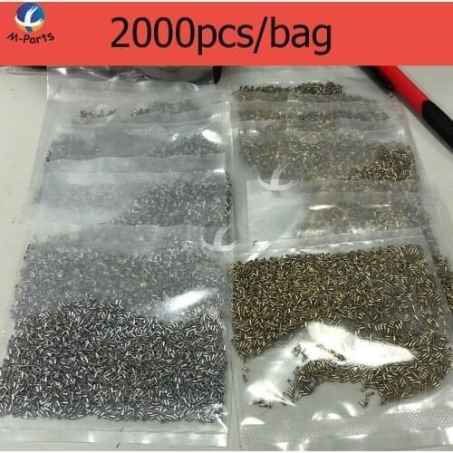 Mix 2000pcs / Lot Bottom Screw For iPhone 5 5S SE 6 6P 6S 6SP 7 7P 8 8P Plus X XS XR XSM Max 11 Pro 12 Mini