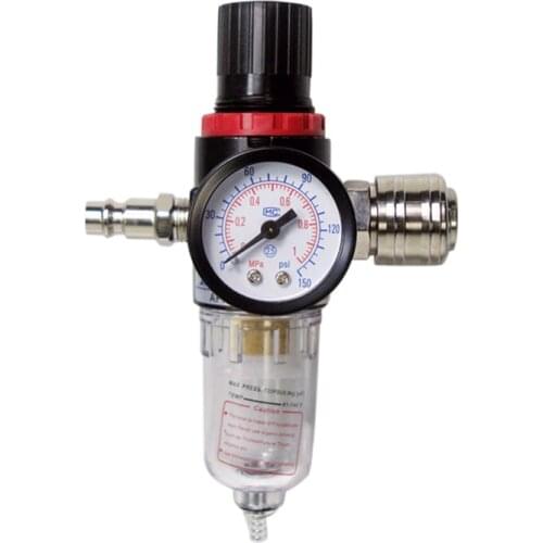 Water Separator 1/4 Inch AFR2000 Air Filter Regulator Air Treatment Unit Pressure Compressor Filter Tool Promotion