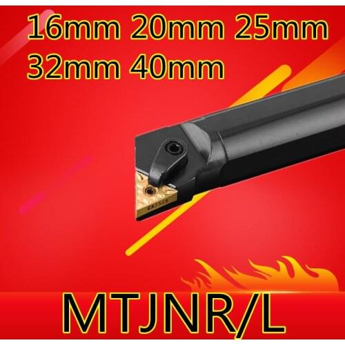 1PCS S16Q-MTJNR16 S20R-MTJNR16 S25S-MTJNR16 S32T-MTJNR16 S40T-MTJNR16 MTJNL16 16mm-40mm CNC Internal Turning tools