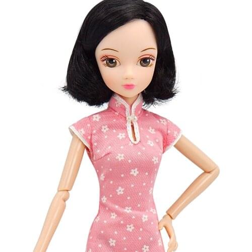 New arrival 11 inches Chinese cheongsam exclusive doll #99041(1 doll) not includes the accessories