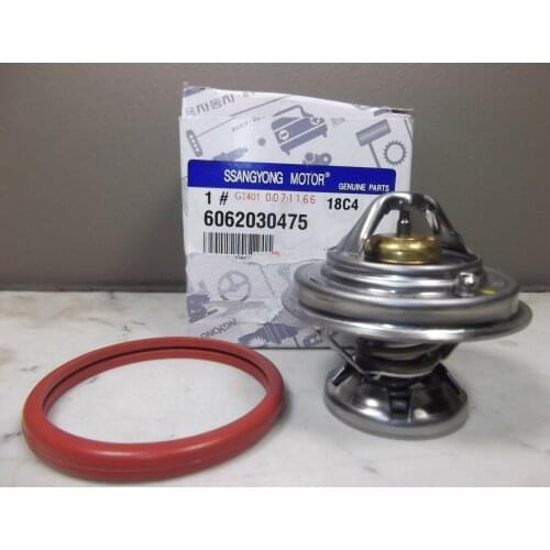 6062030475 6012030076 For Ssangyong Musso Sports UTE 2.9 L TD ALL Model Thermostat & Gasket SET MUSSO KORANDO REXTON +TCi EG