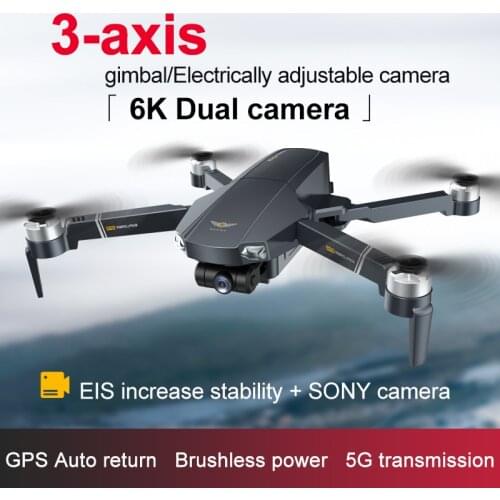 JJRC X20 RC Drone GPS Brushless with 4K 3-axis Gimbal Dual Camera Professional 5G Foldable Quadcopter Helicopters Toys Gifts