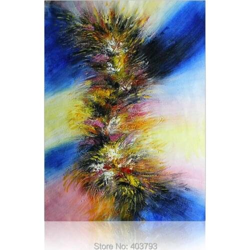Abstract Art 100% Hand Painted Oil Painting On Canvas Modern Wall Art Home Decor 24X36inch