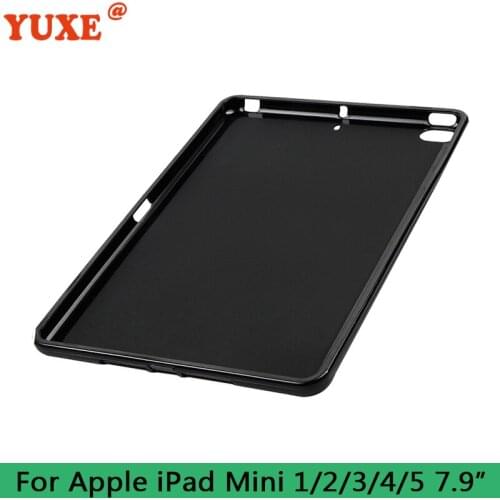 Tablet Case For iPad Mini 1/2/3/4/5 7.9" Cover Fundas Silicone anti-drop Back Cases for ipad mini2 mini3 mini4 mini5 7.9 inch