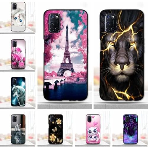 Soft TPU Case For OPPO A52 A 52 Case Silicon Coque Funda Capa Phone Case For OPPO A72 A 72 A92 A 92 Back Cover Bumper Protective