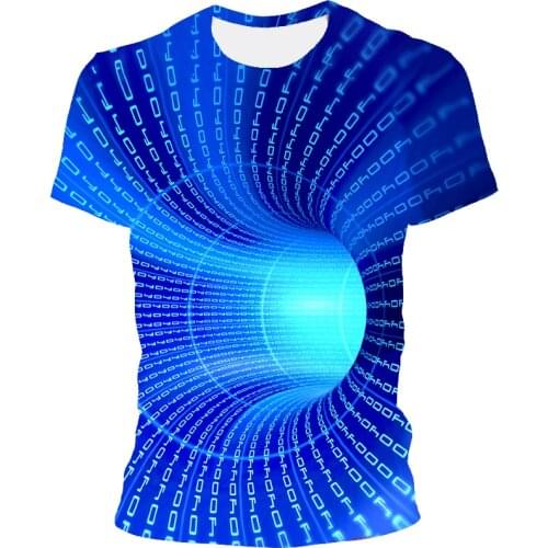 Mens T-shirt Oversized Retro Short Sleeve Summer New T-shirt Fashion Harajuku 3D Printing T-shirt Mens Skateboard Sports T-shi