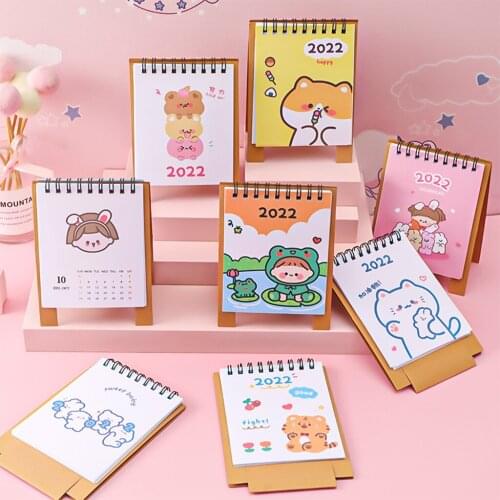 2022 Pocket Calendar Table Monthly Calendar Memo Calendar Aug. 2021-Dec. 2022 Monthly Pages Ideal for Office Home Dorm