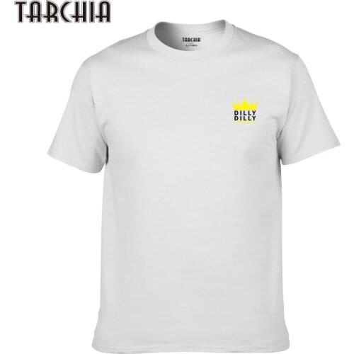 TARCHIA Top T Homme Dilly Summer Male Plus Short Sleeve 2021 Tee Boy Brand T-Shirts Shirt T Shirt Men Tee New Cotton Fashion