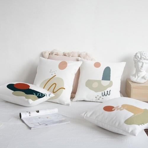 Cushion Cover Velvet Pillow Cover Matisse Pillowcase for Home Decor Car 18x18 Housse De Coussin Boho Decorative Pillows